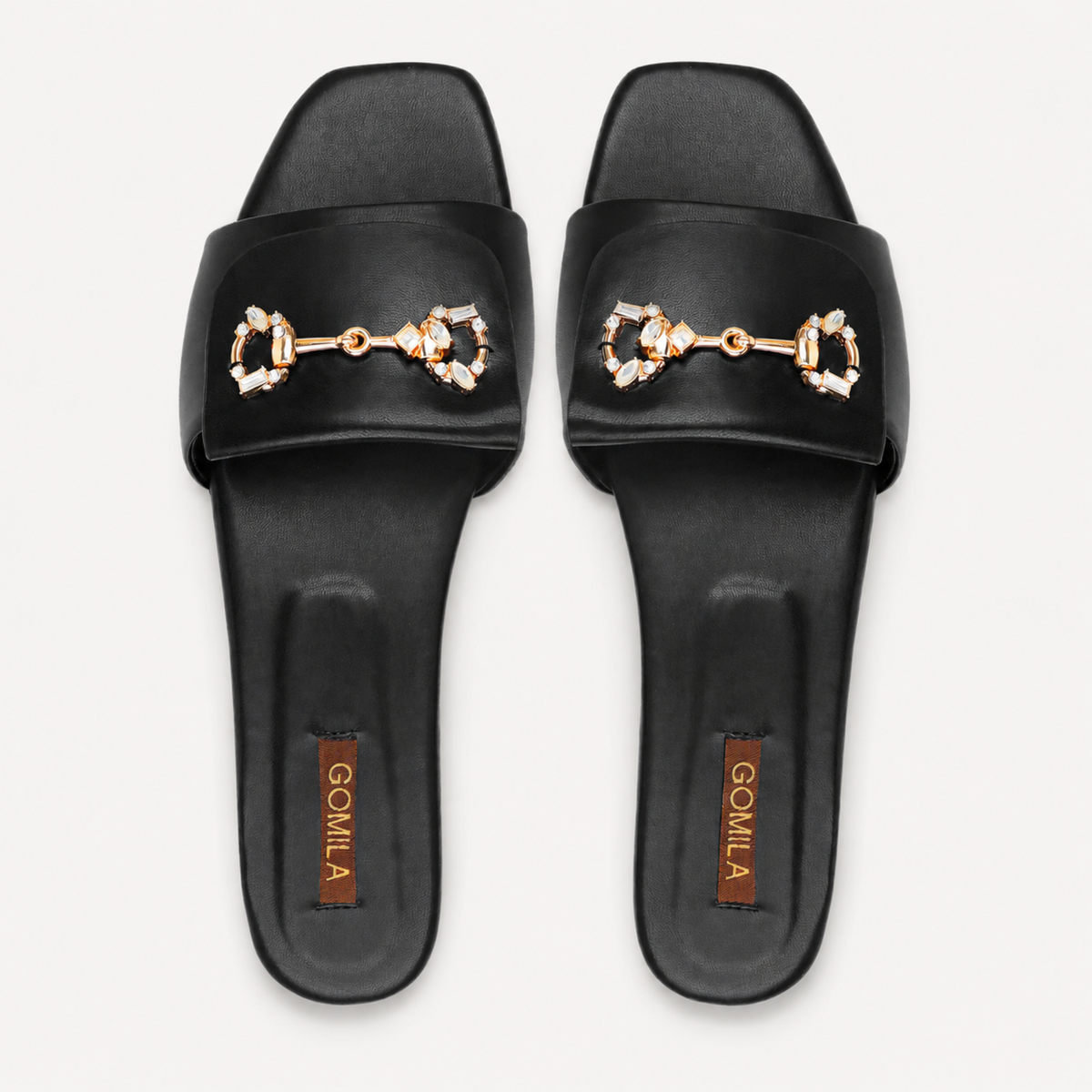 Meva - Women's Black Slipper