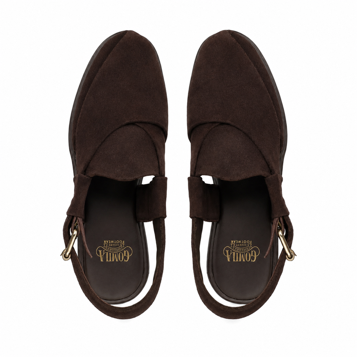 Mariano - Men's Chocolate Brown Suede Sandal