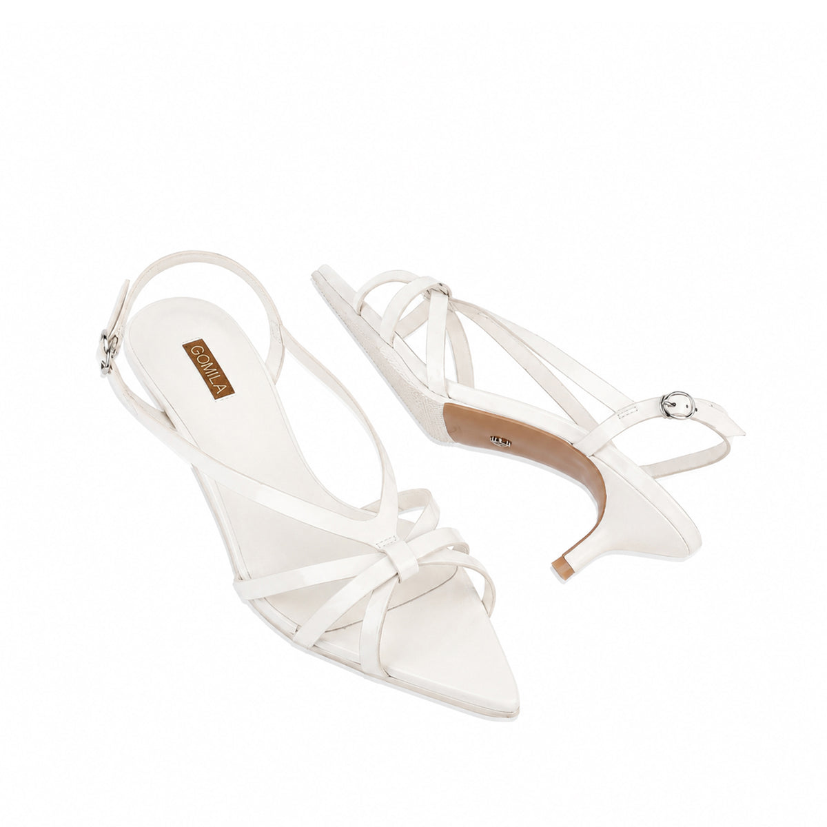 Alicia - Women's White 50mm Heel