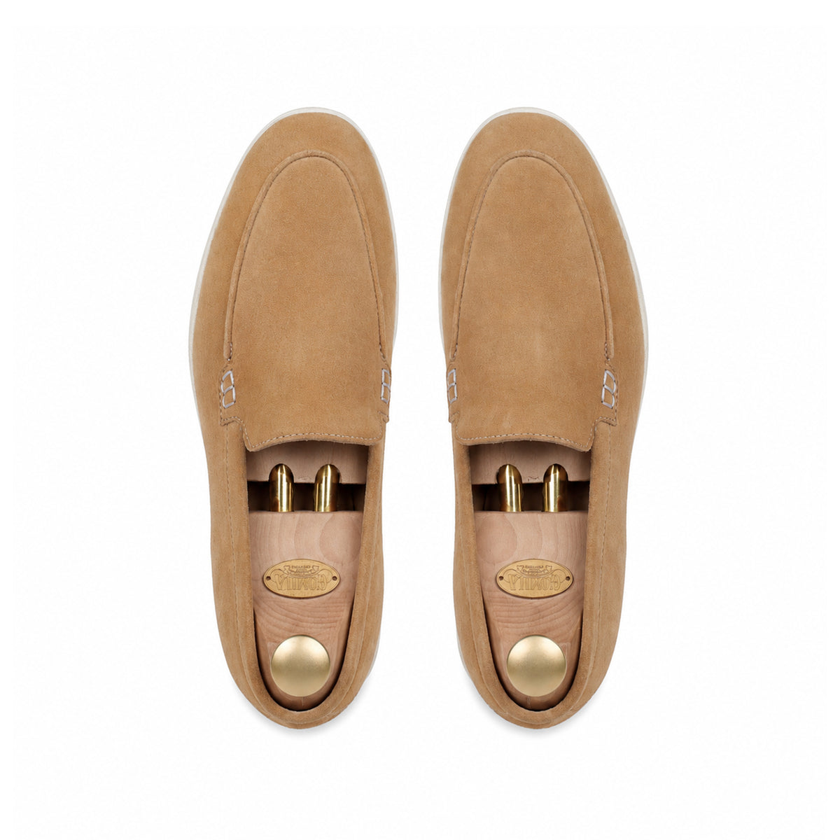 Crest - Men's Tan Suede Loafer