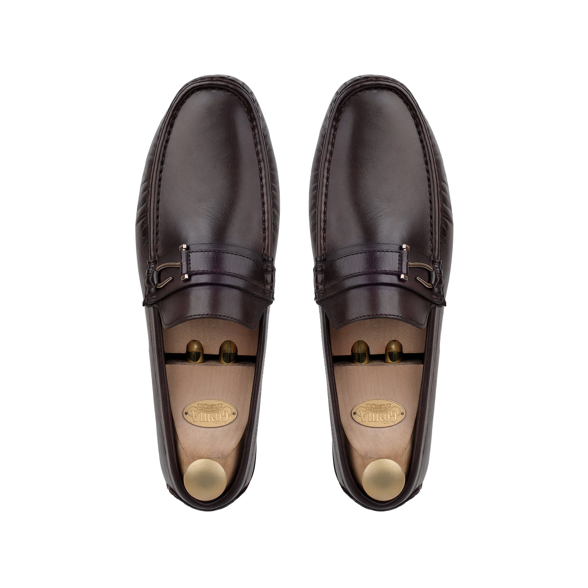 Irvin - Men's Light Brown Calf Leather Driver