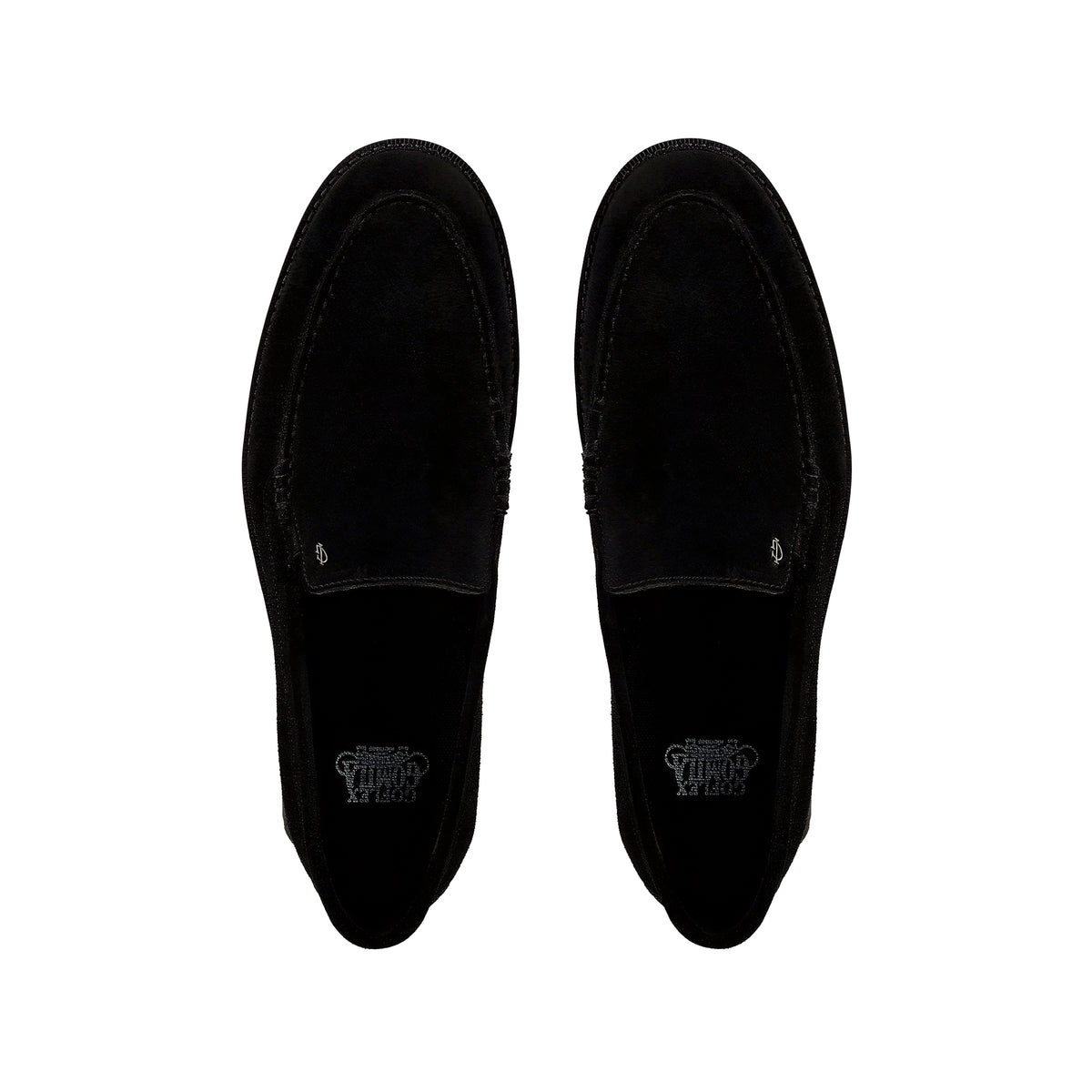 Lane - Men's Black Suede Sneaker