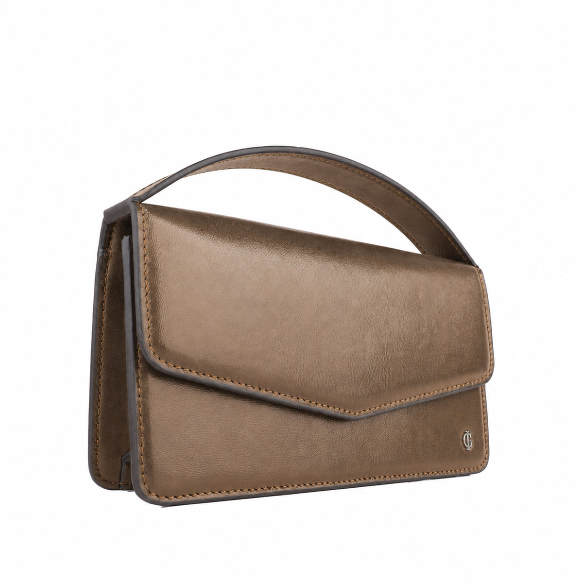 Victoria - Bronze Micro Hand Bag