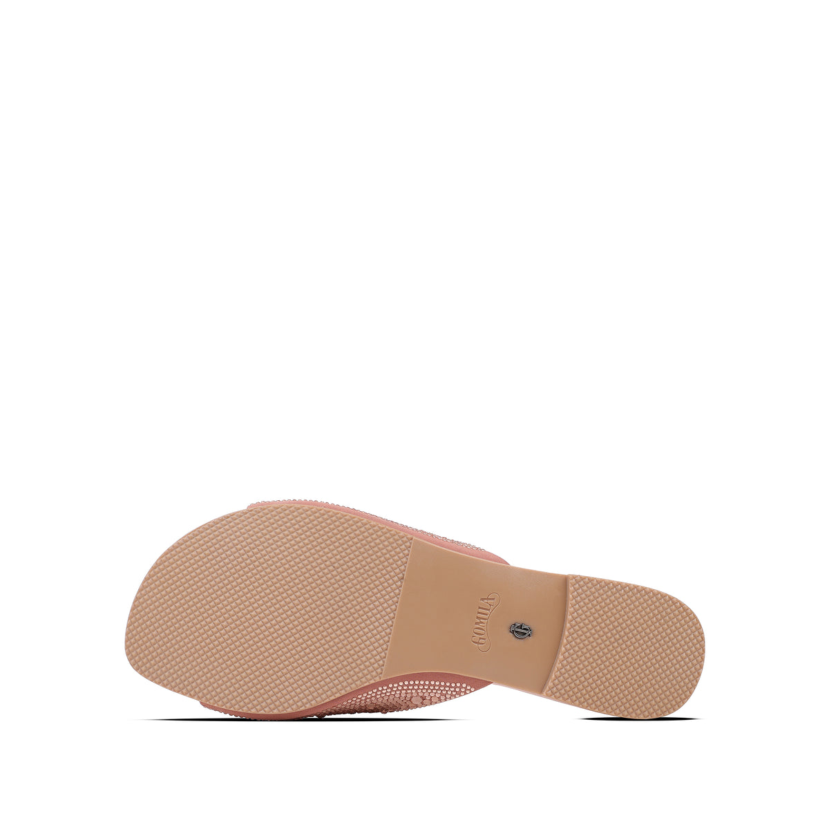 Amber - Women's Light Pink Rhinestone Slipper