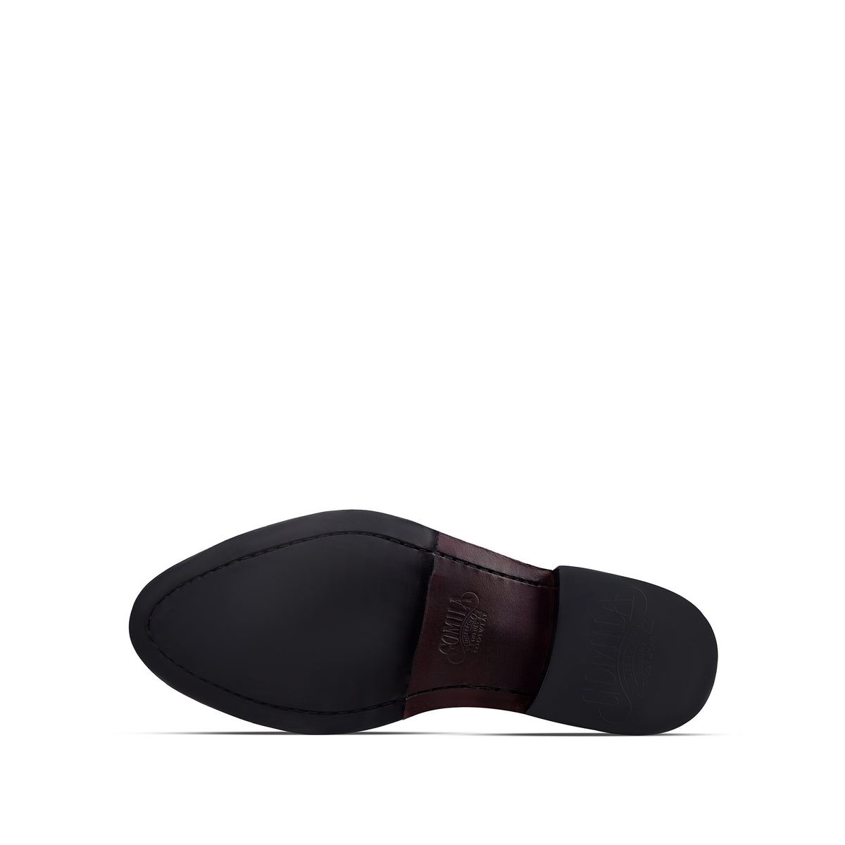 Arthur - Men's Burgundy Calf Leather Oxford Shoe