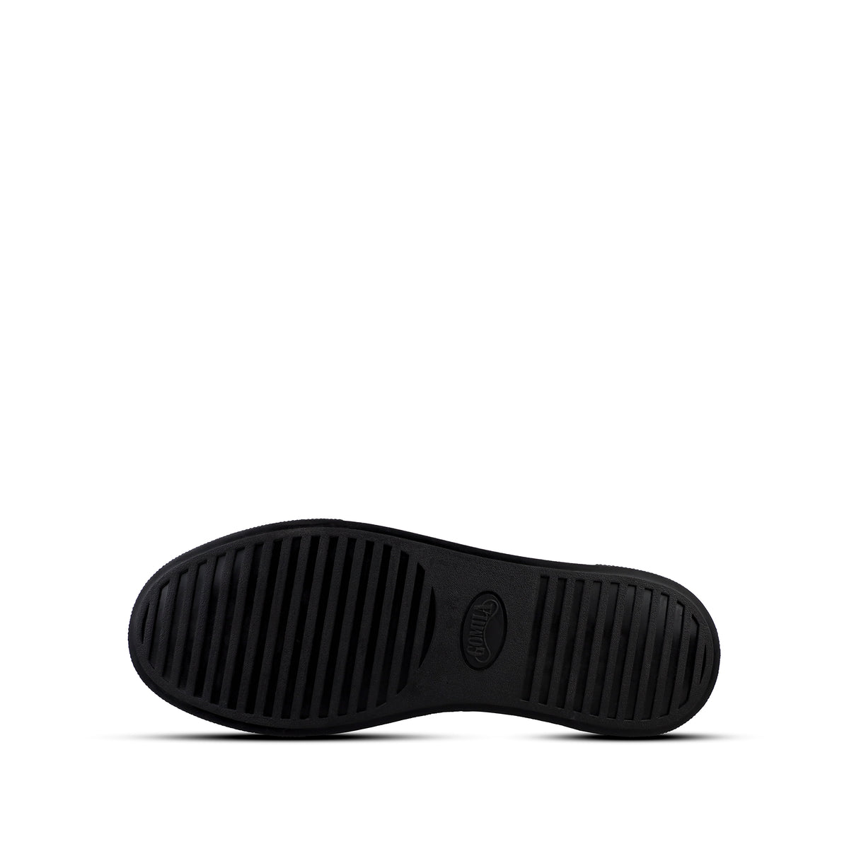 Nico - Men's Black Suede and Mesh Fabric Sneaker