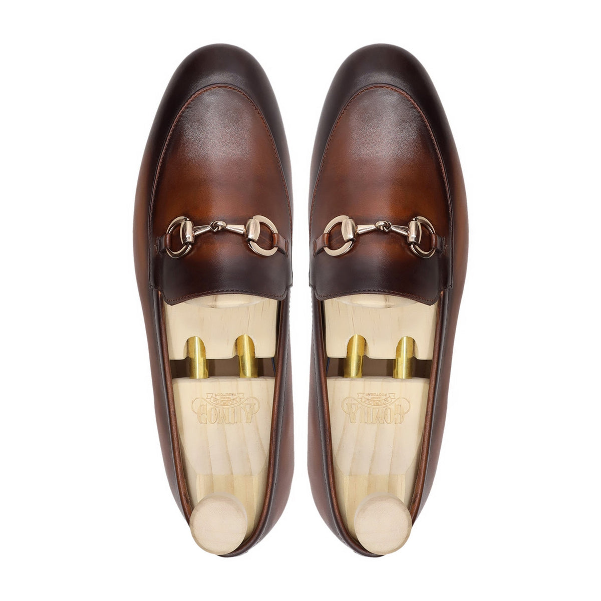 Dospalillos - Men's Burnished Brown Calf Leather Loafer