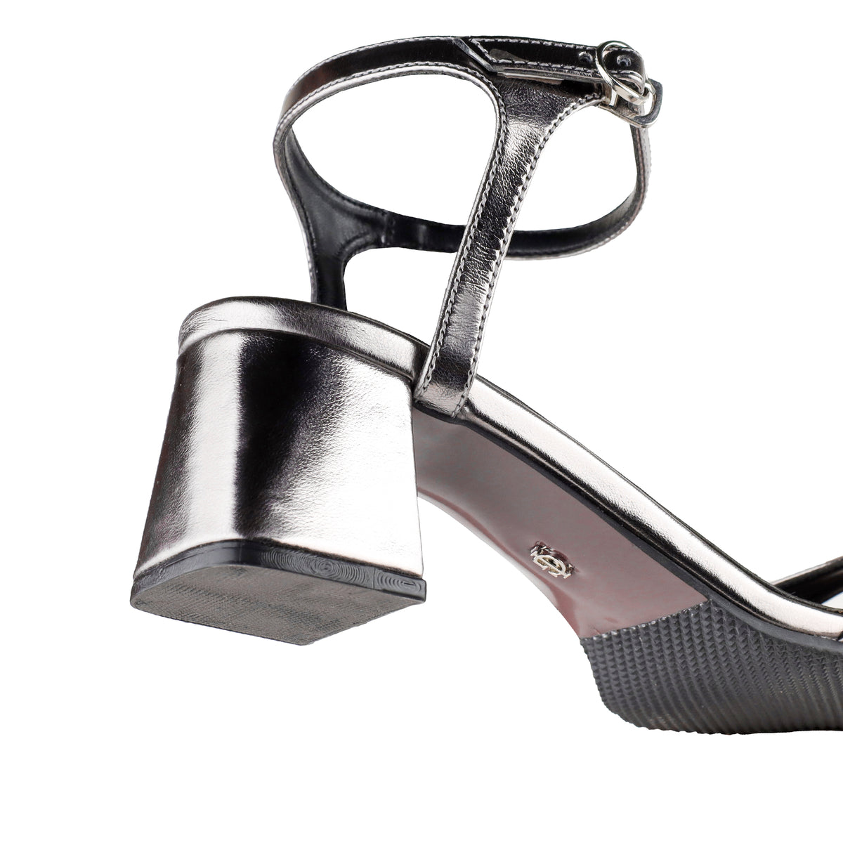 Mia - Women's Silver 70mm Heels
