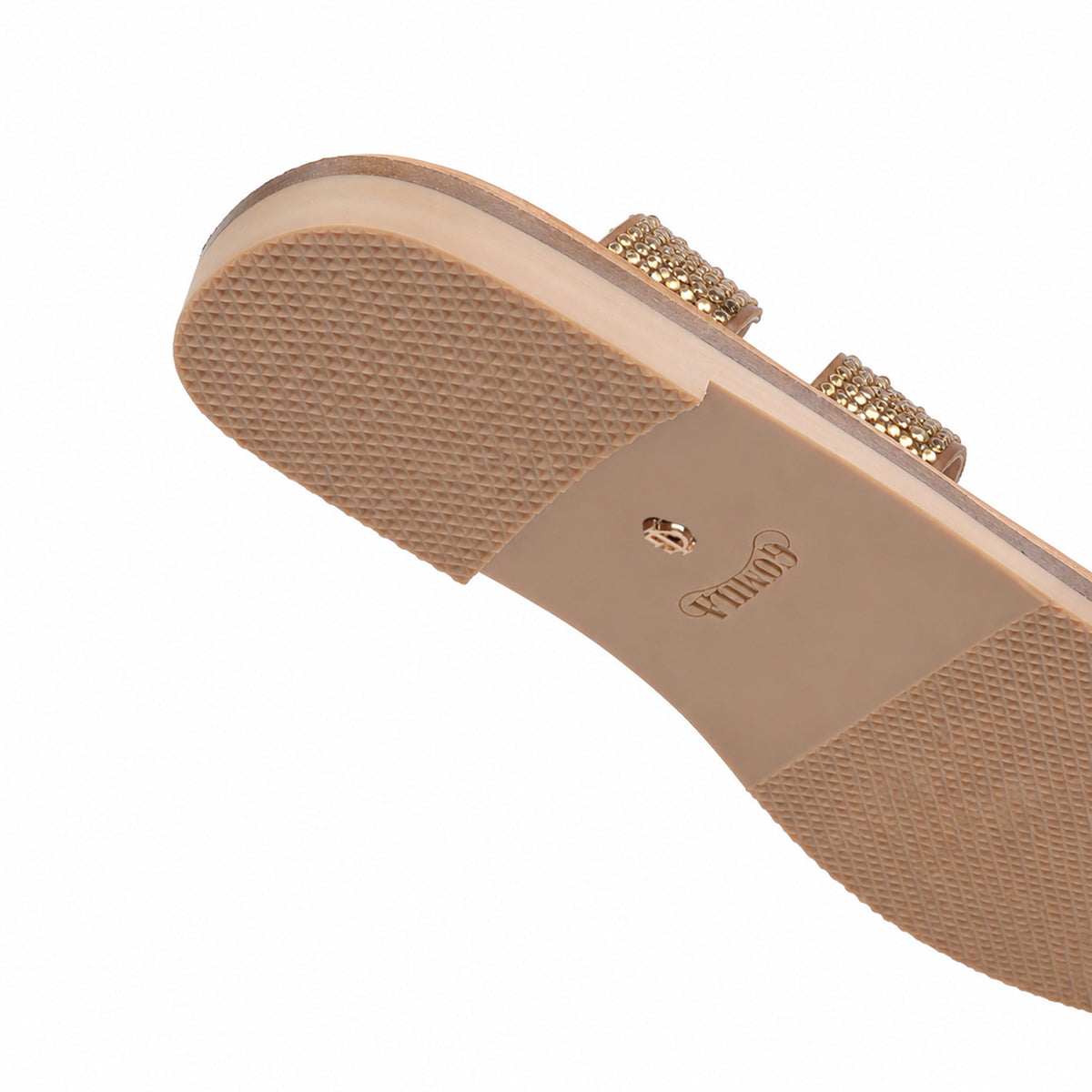 Sierra - Women's Champain Rhinestone Slipper