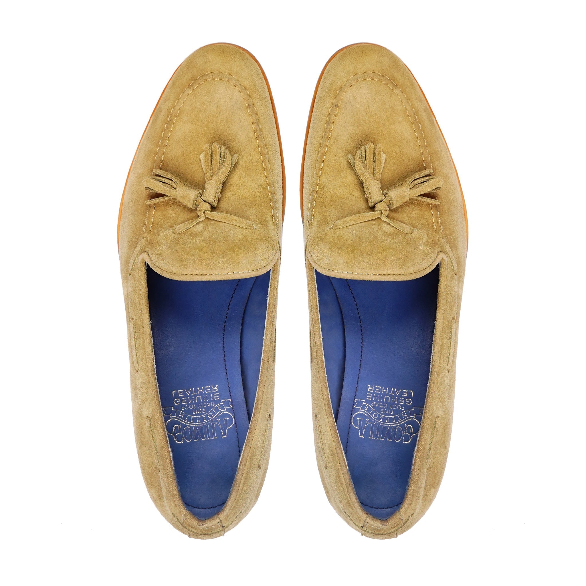 Tuscana - Men's Camel Kid Suede Loafer