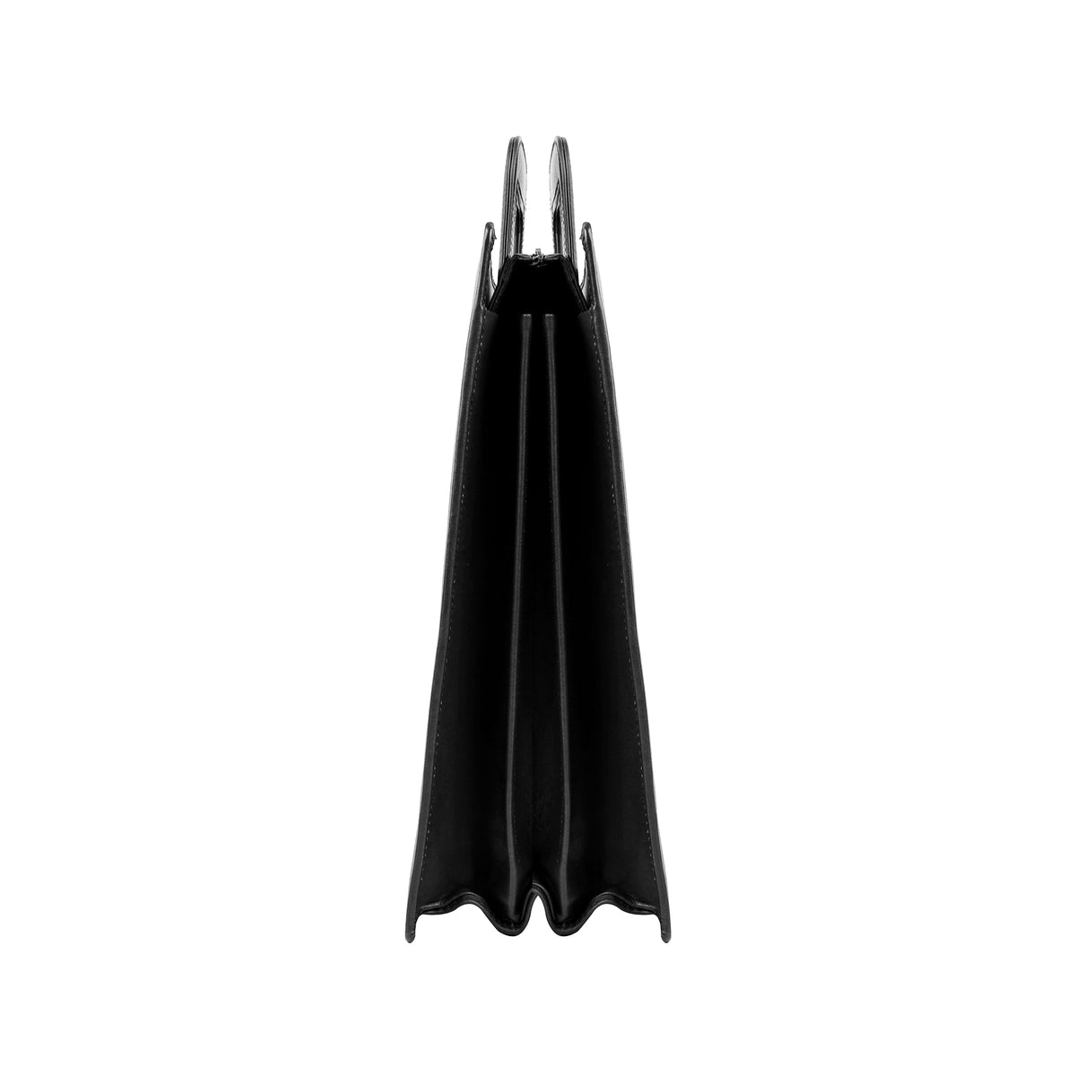 Makai - Black Leather Laptop Bag