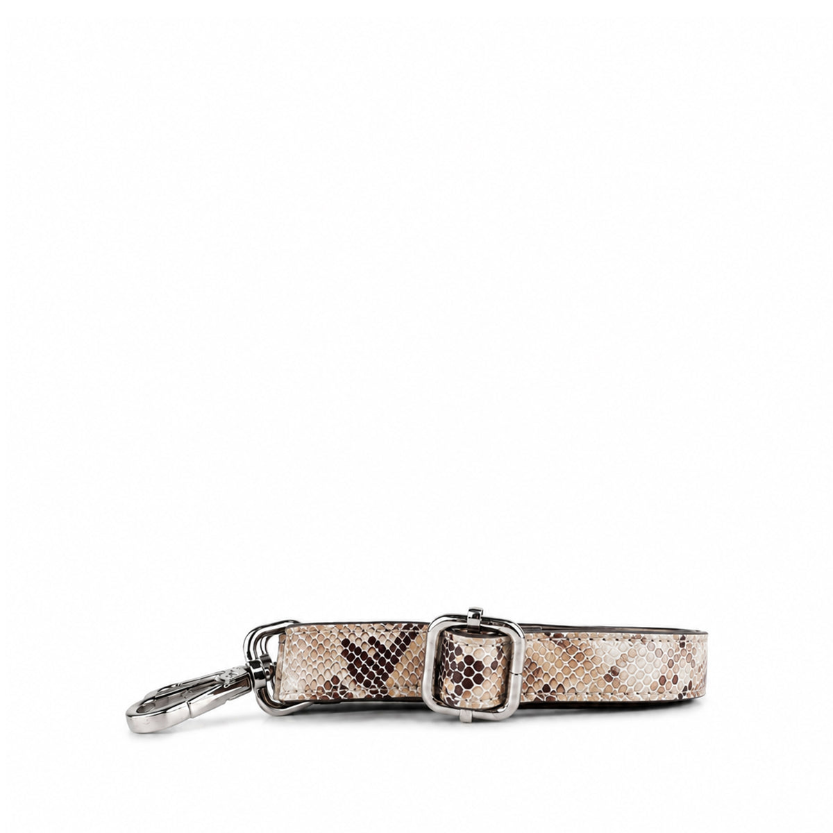 Victoria - Snake Brown Print Micro Bag