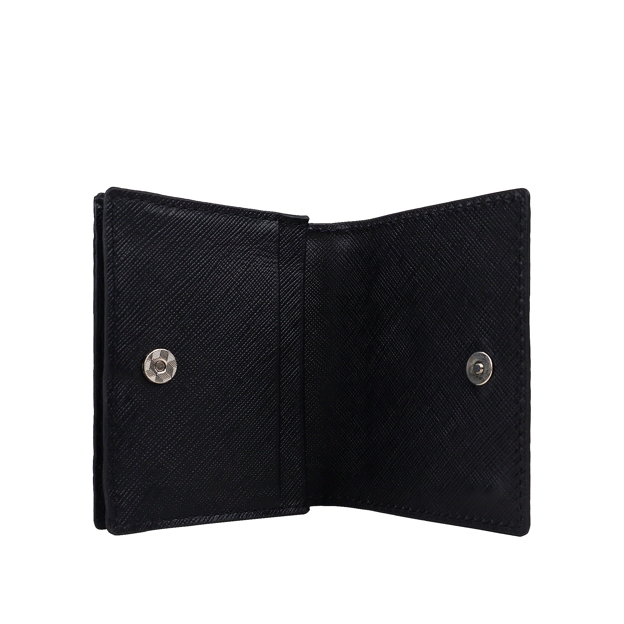 Kade - Black Crocodile Print Card Holder