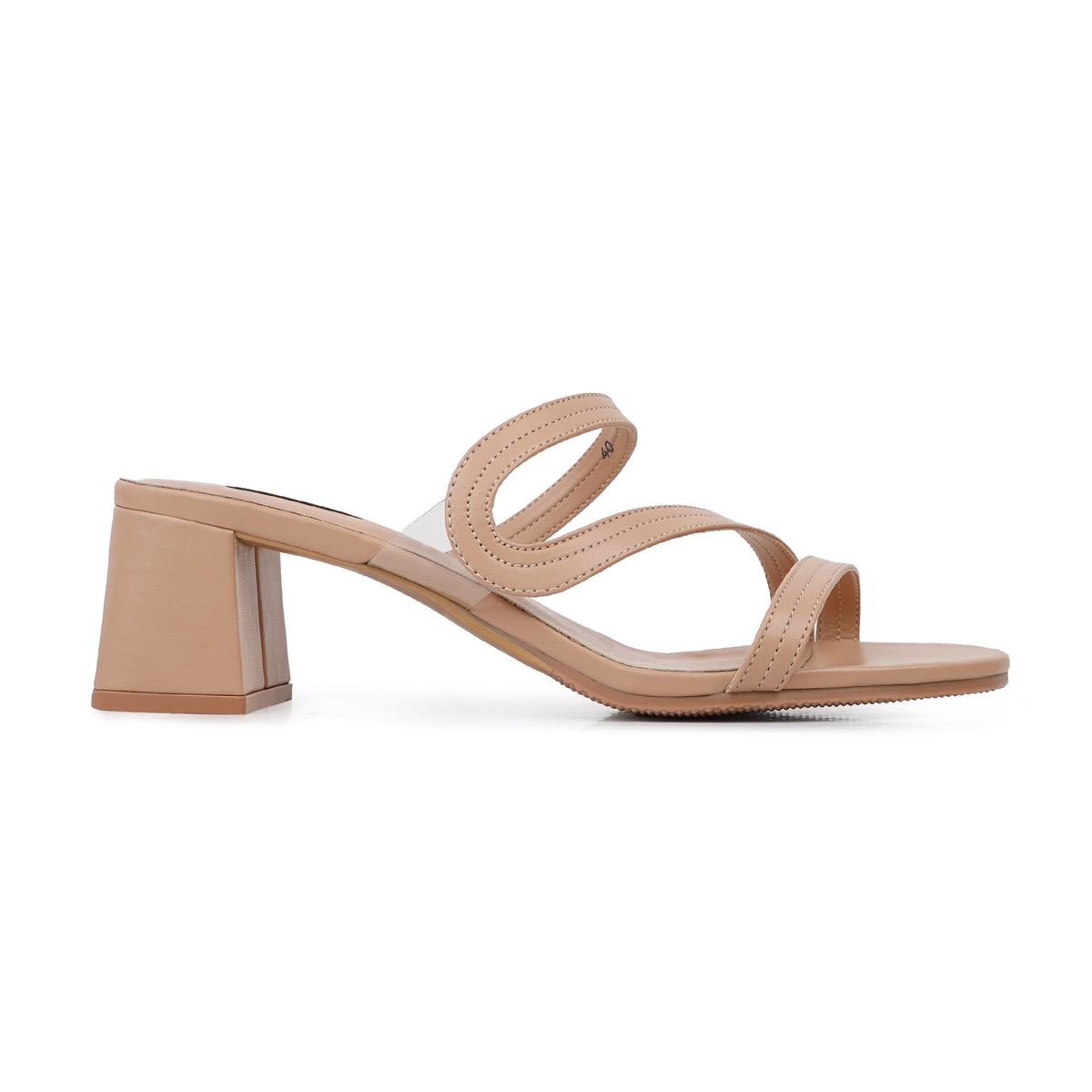 Zerixa - Women's Biege 50mm Heels