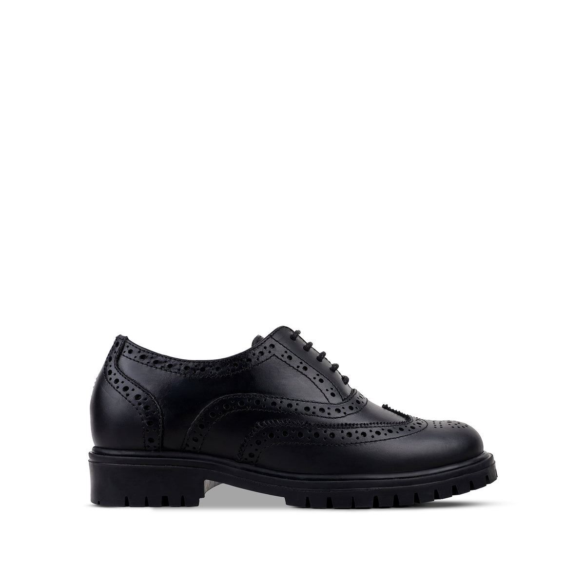 Keen - Children's Black Leather Oxford