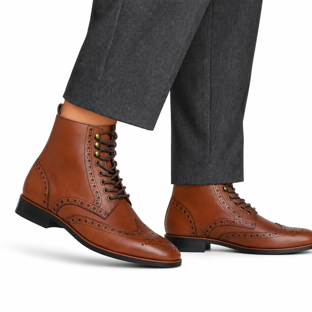 Ryder - Men's Tan Calf Leather Boot