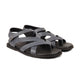 Elian - Men's Grey Calf Leather Sandal