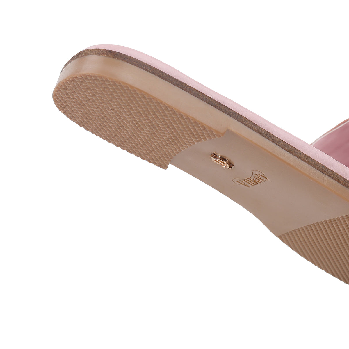 Sierra - Women's Rose Pink Rhinestone Slipper