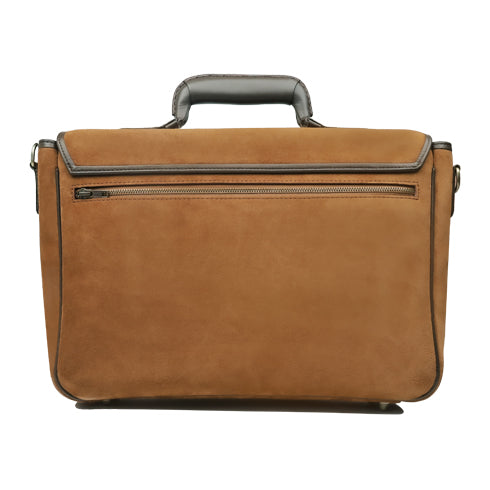 Cavalor - Cognac Kid Suede Hand Bag