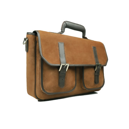 Cavalor - Cognac Kid Suede Hand Bag