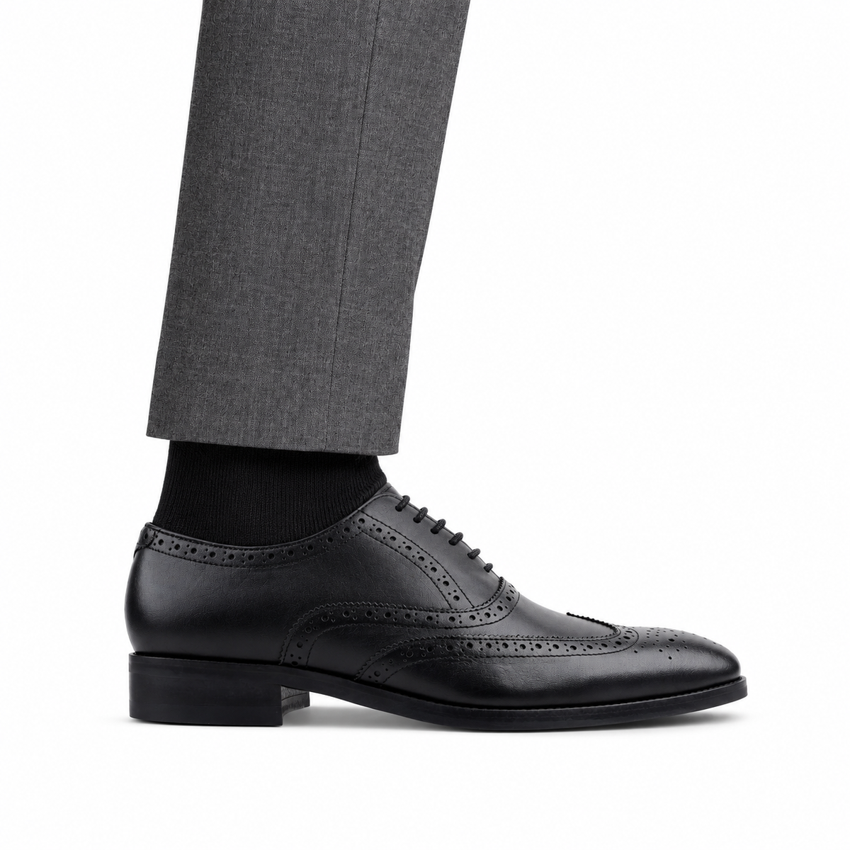 Northa - Men's Black Calf Leather Oxford