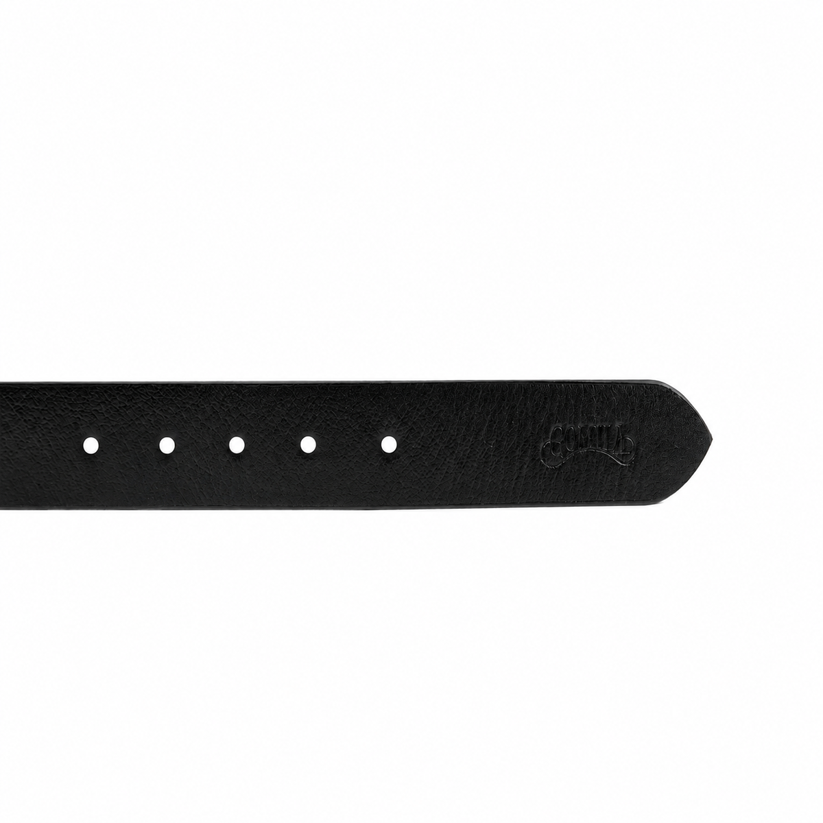 Belor - Men's Black Calf Leather Belt