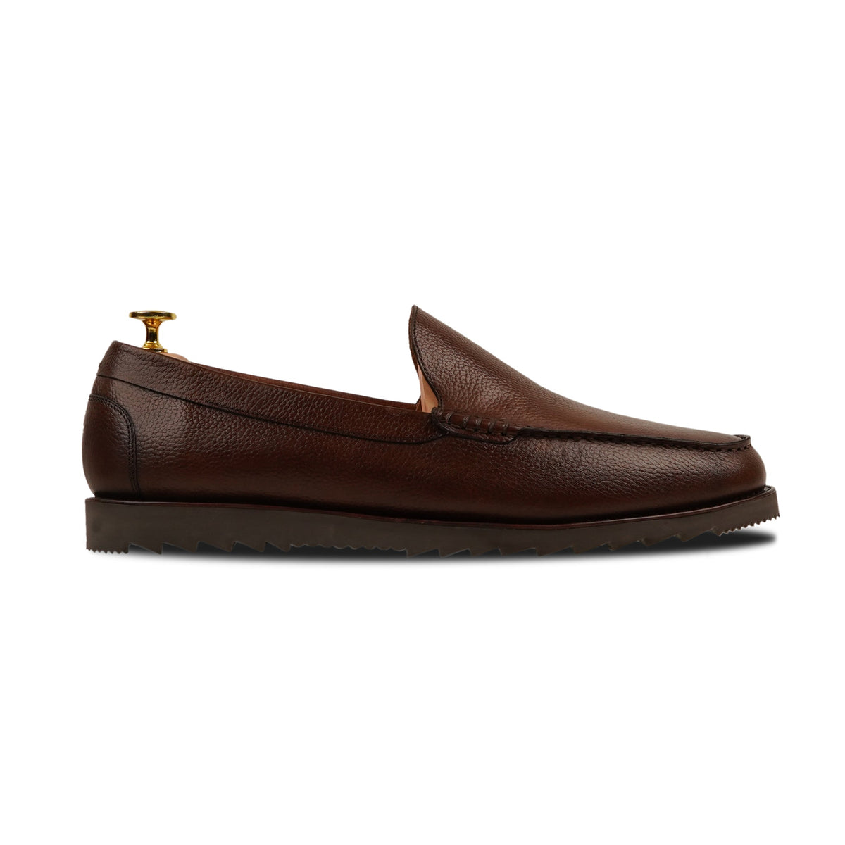 Wanderlust - Men's Oxblood Pebble Grain Leather Loafer