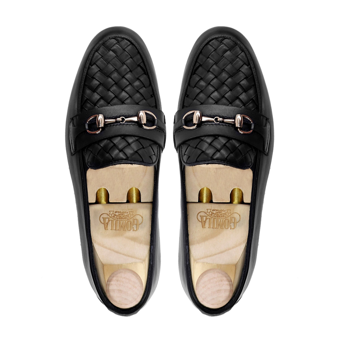 Florita - Men's Black Calf Leather Loafer