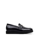Alex - Children's Black Leather Loafers