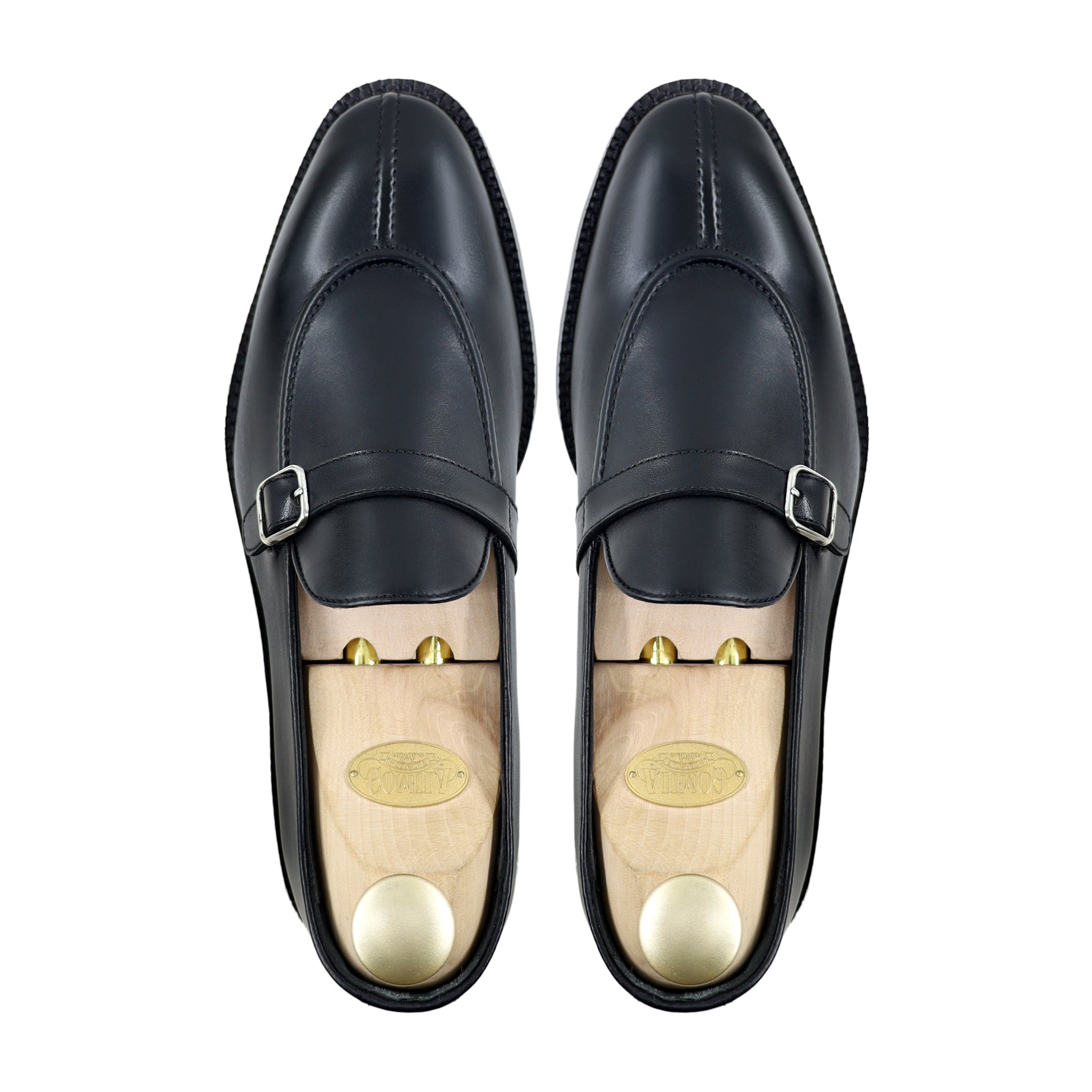 Barroz - Men's Black Calf Leather Loafer Shoe