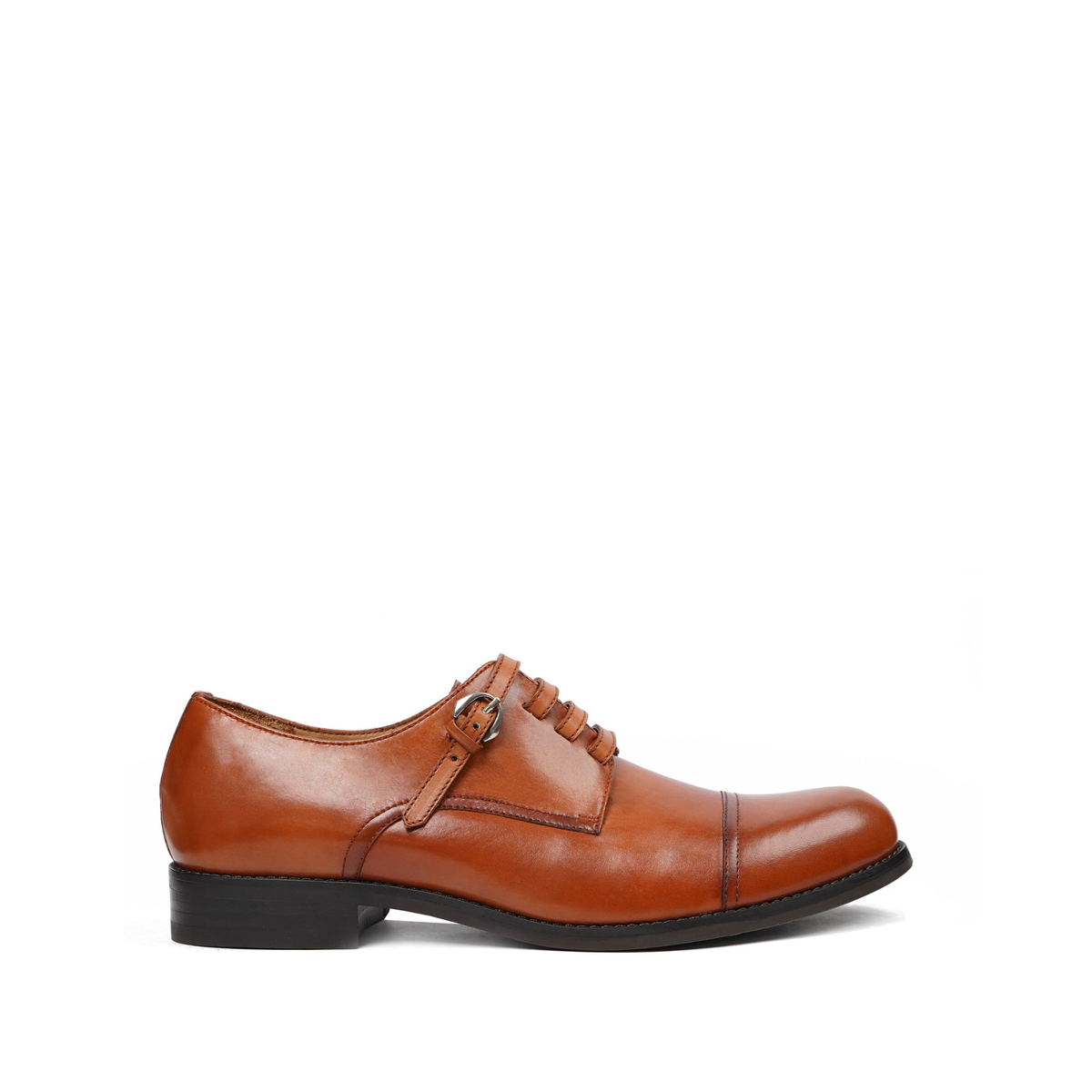 Brug - Men's Tan Calf Leather Derby Shoe