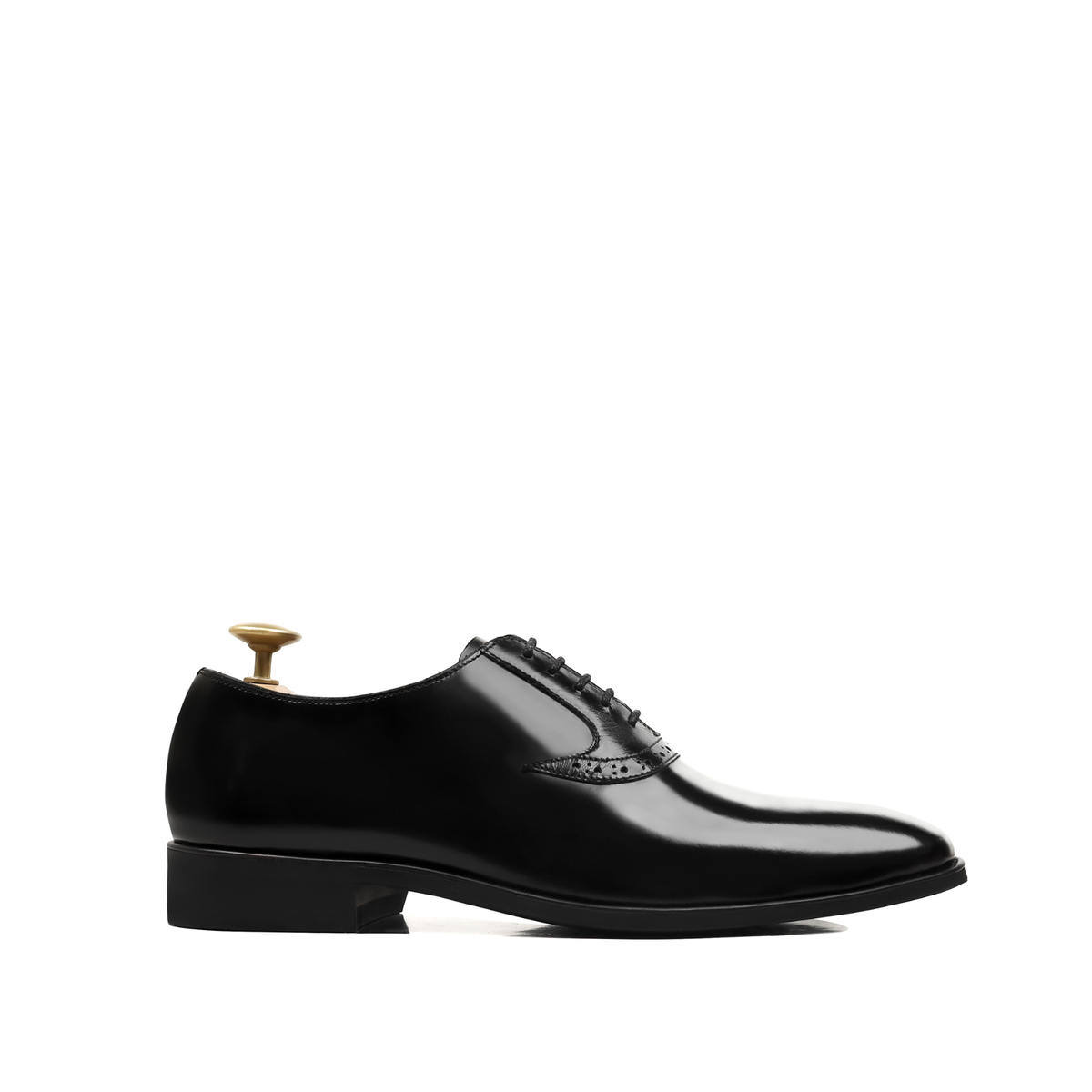 Colt - Men's Black Box Leather High Shine Oxford Shoe