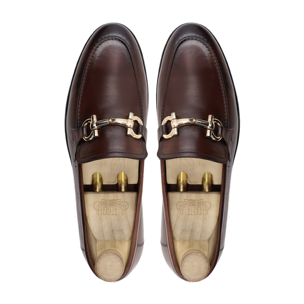 Hinata - Men's Brown Calf Leather Loafer