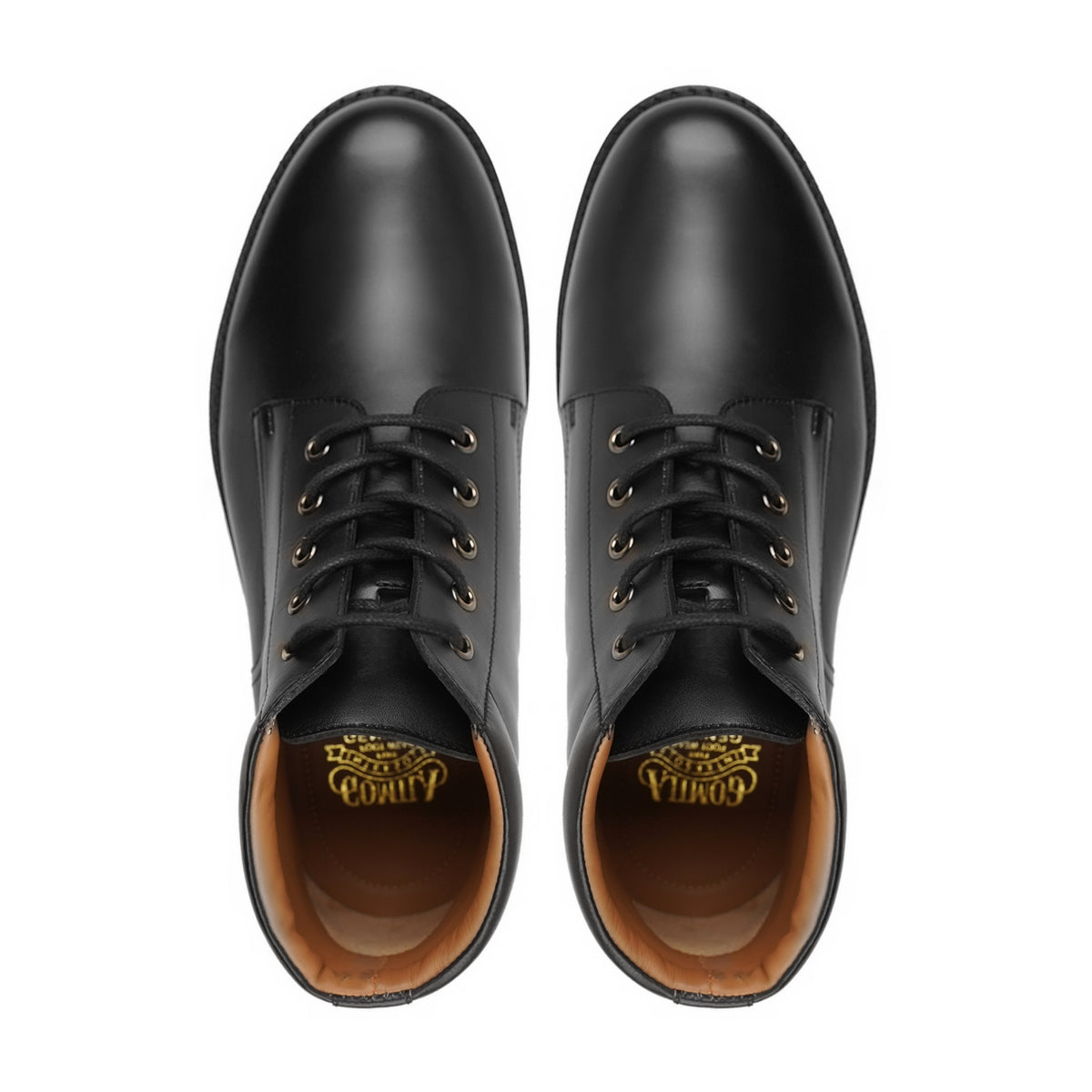 Edinet - Men's Black Calf Leather Boot