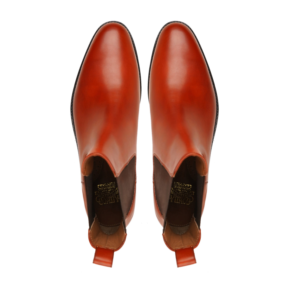 Vulcanesti - Men's Tan Calf Leather Chelsea Boot