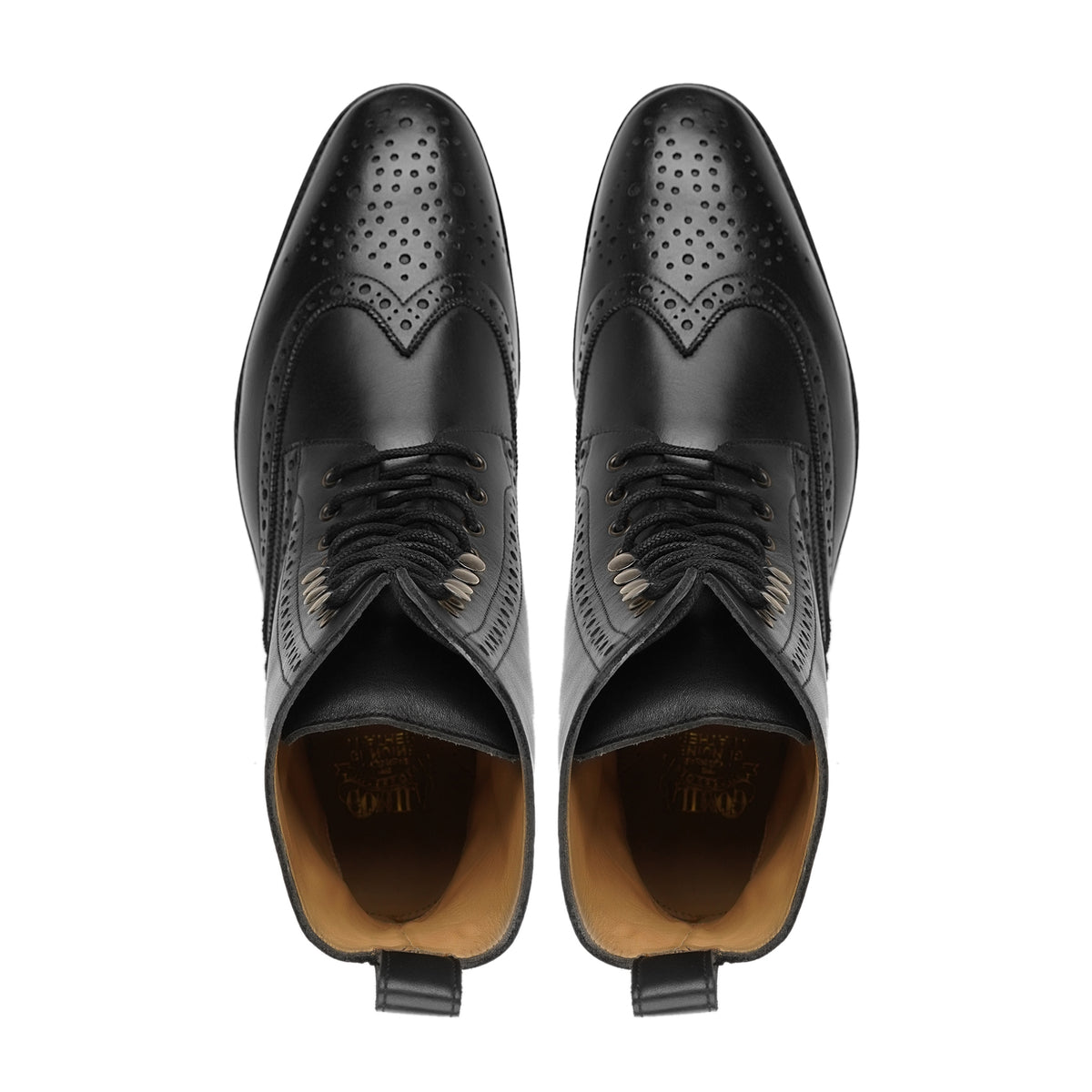 Areli - Men's Black Claf Leather Boot
