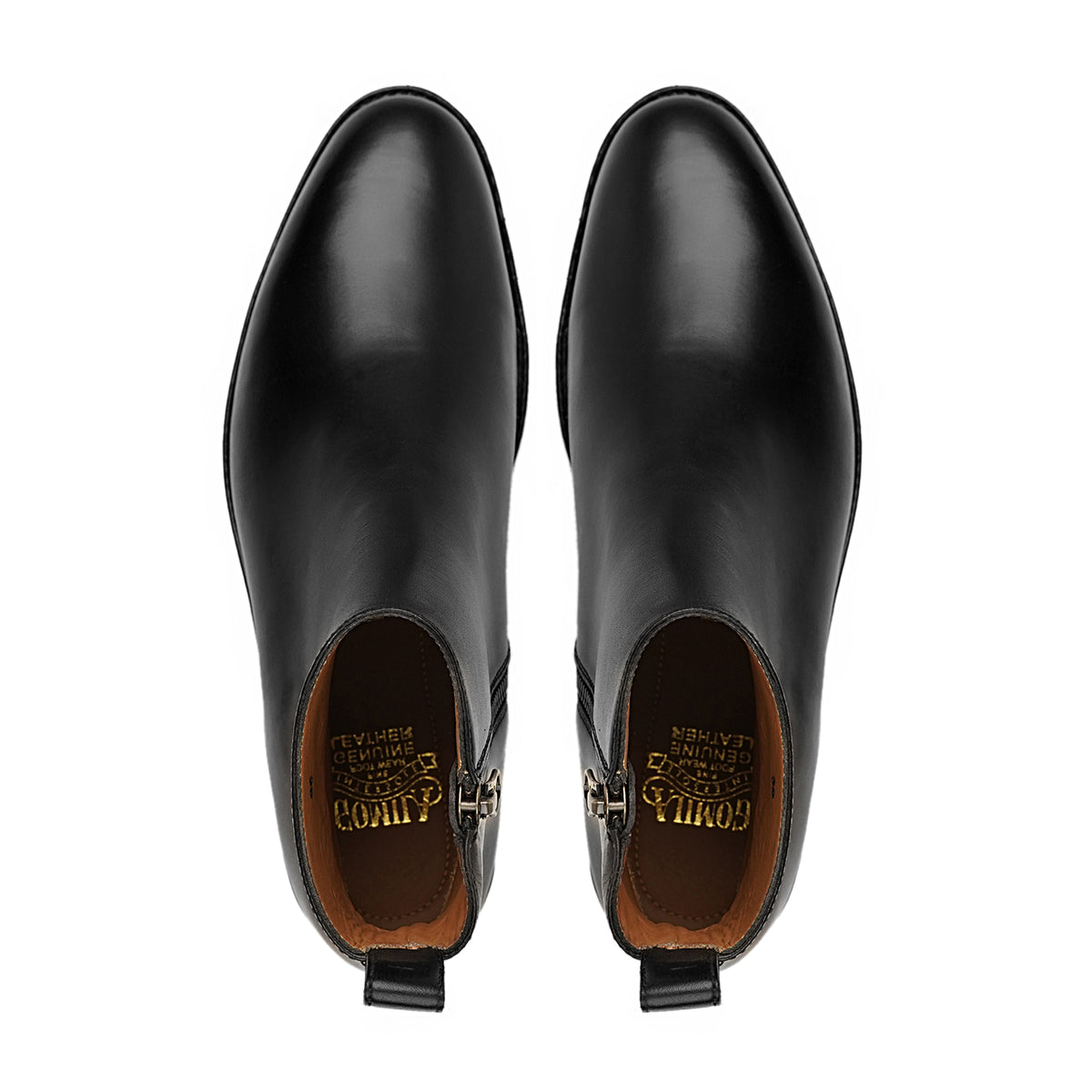 Rin - Men's Black Calf Leather Chelsea Boot