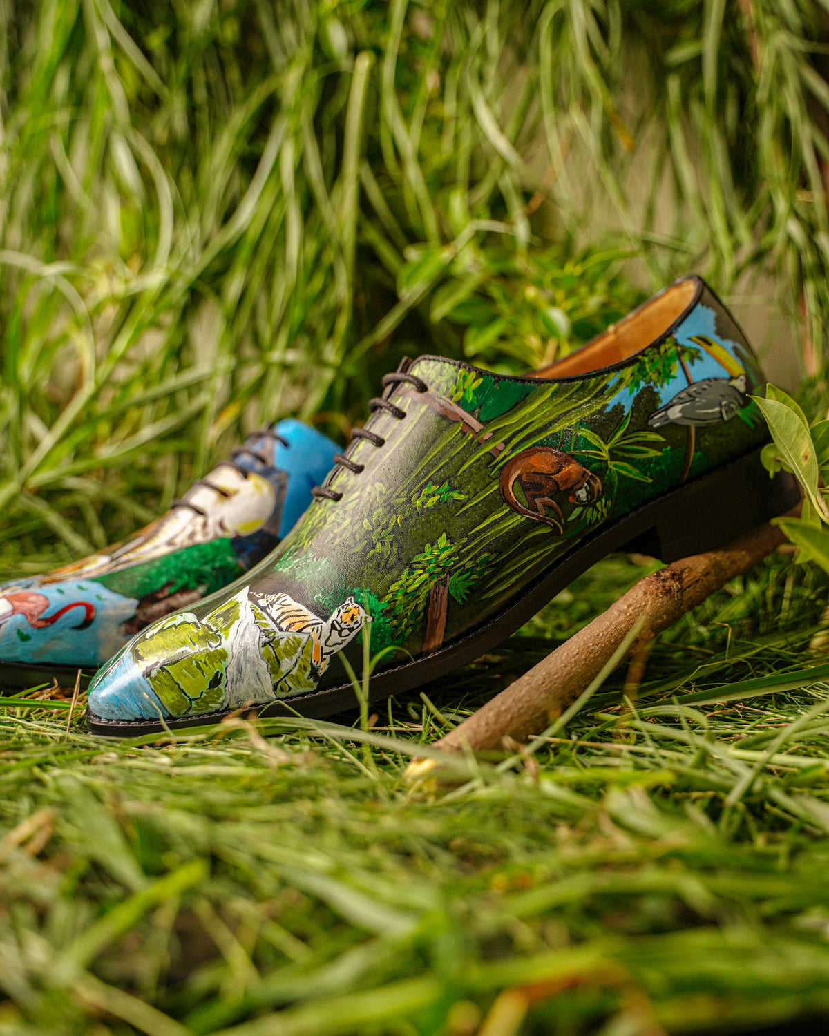 Safari – Custom Artwork Hand Painted Jungle Wholecut
