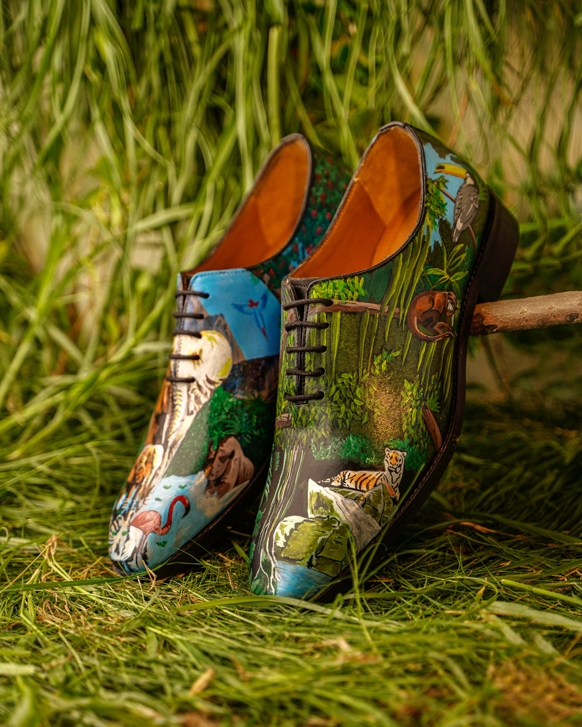 Safari – Custom Artwork Hand Painted Jungle Wholecut