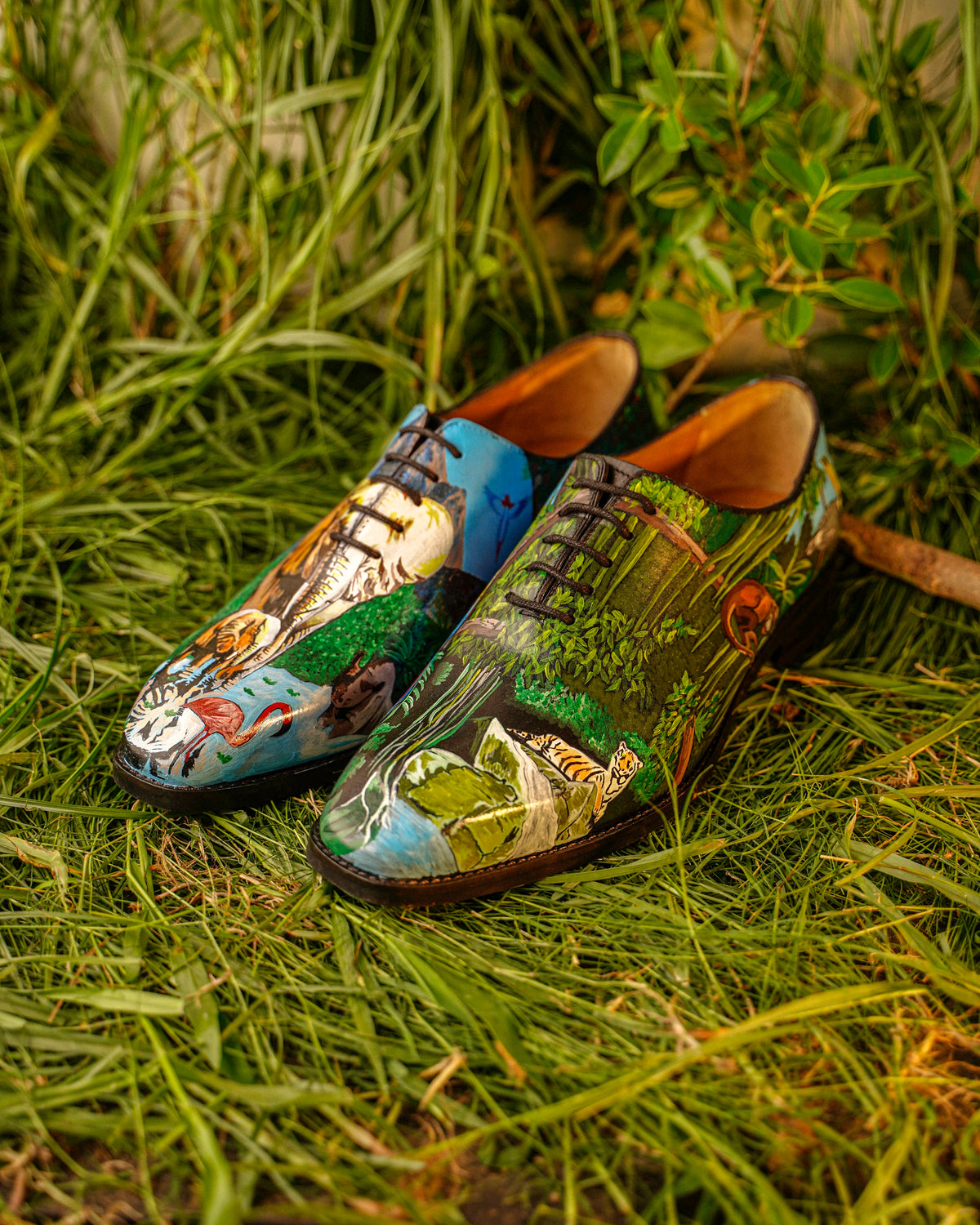Safari – Custom Artwork Hand Painted Jungle Wholecut