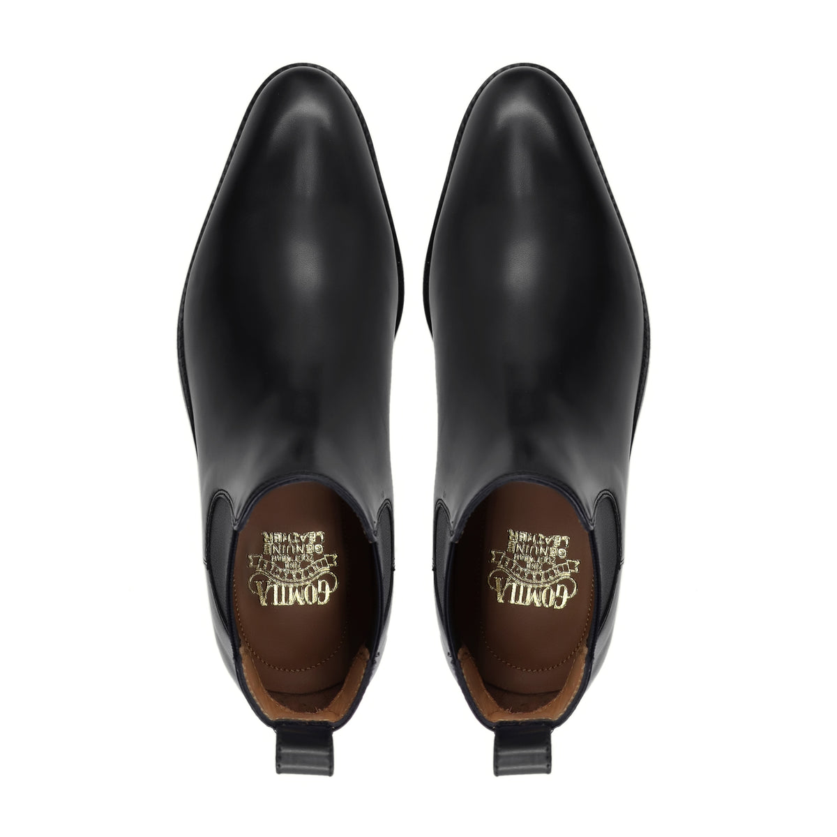 Danno - Men's Black Calf Leather Chelsea Boot