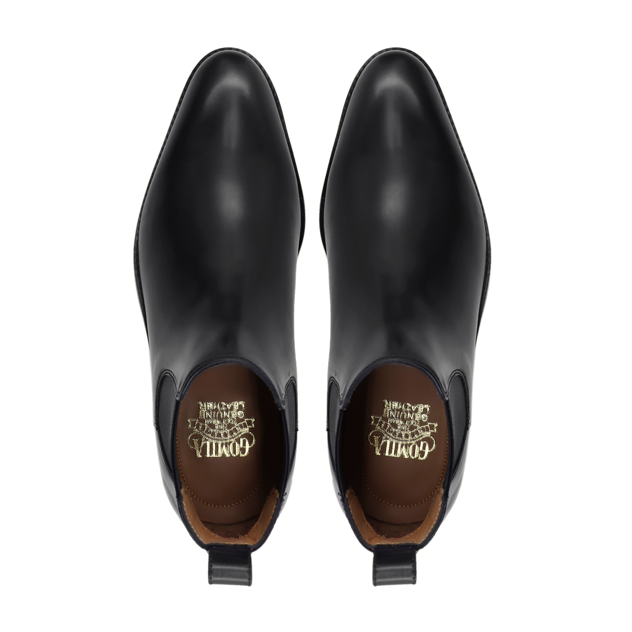 Danno - Men's Black Calf Leather Chelsea Boot