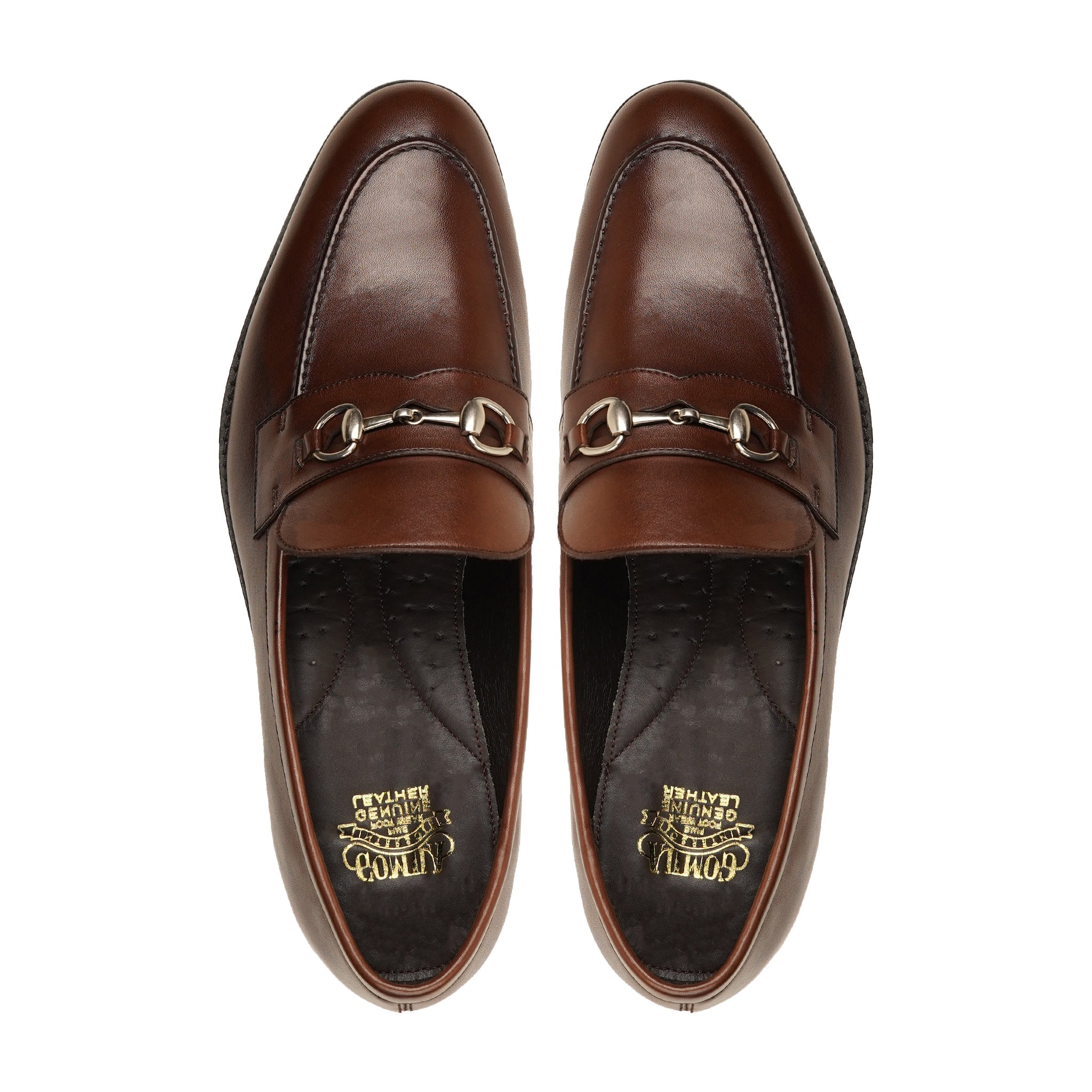 Aliko - Men's Brown Calf Leather Loafer