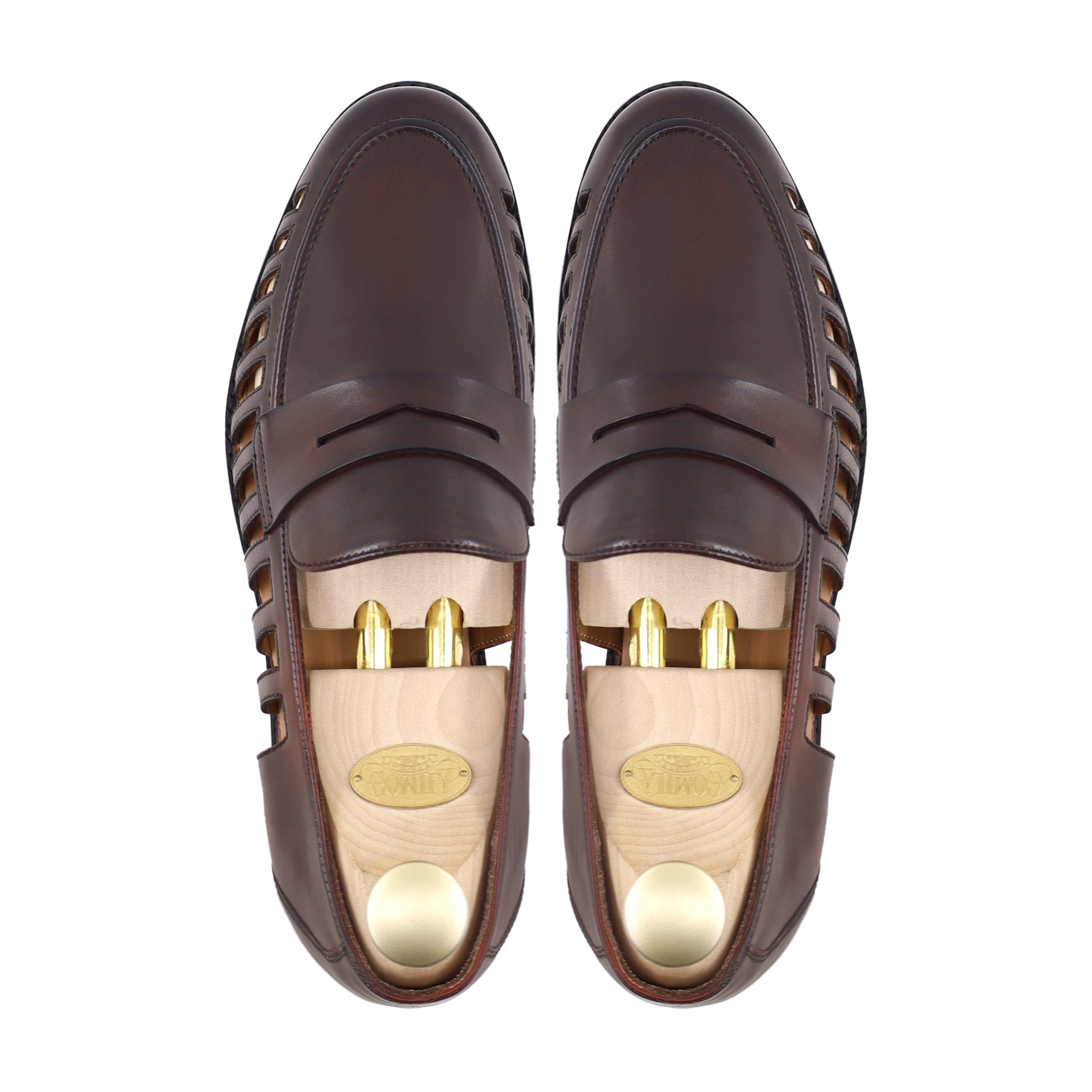 Aster - Men's Reddish Brown Calf Leather Loafer