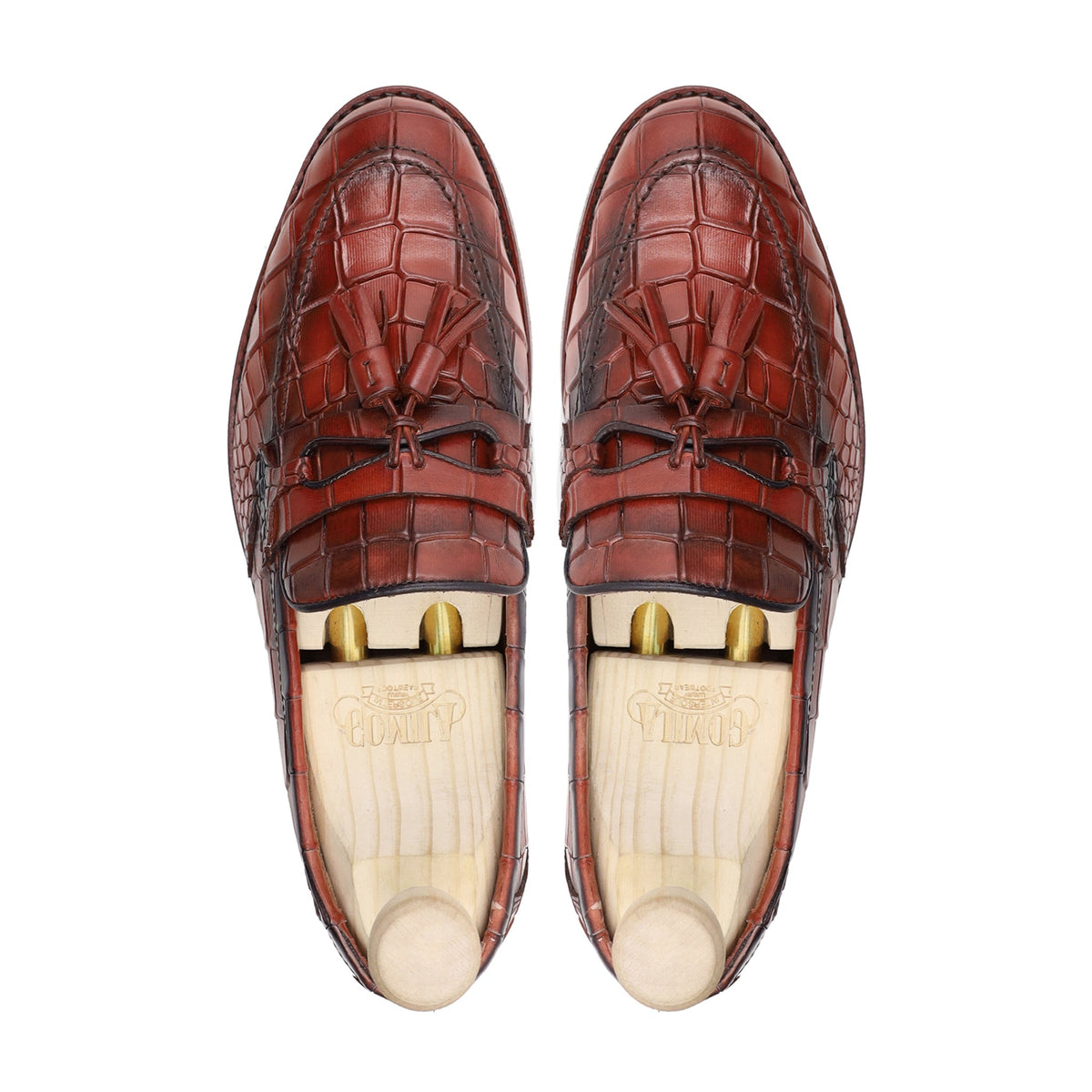 Nottingham - Men's Orange Tan Calf Leather Loafer