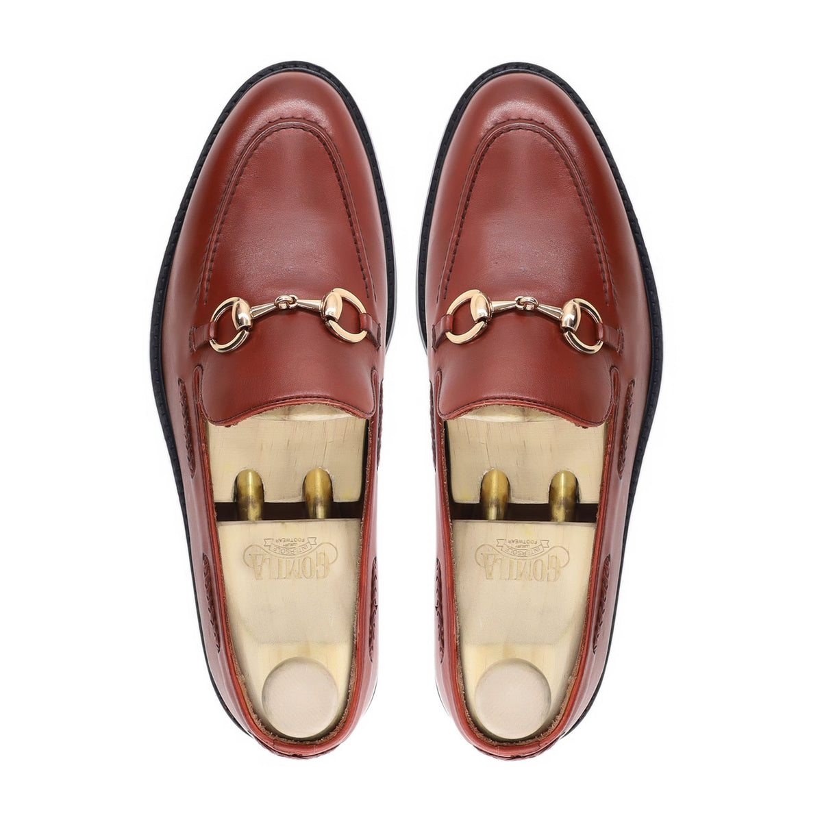 Greta - Men's Tan Brown Calf Leather Loafer