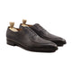 Torun - Men's DArk Brown Pebble Grain Leather Wholecut