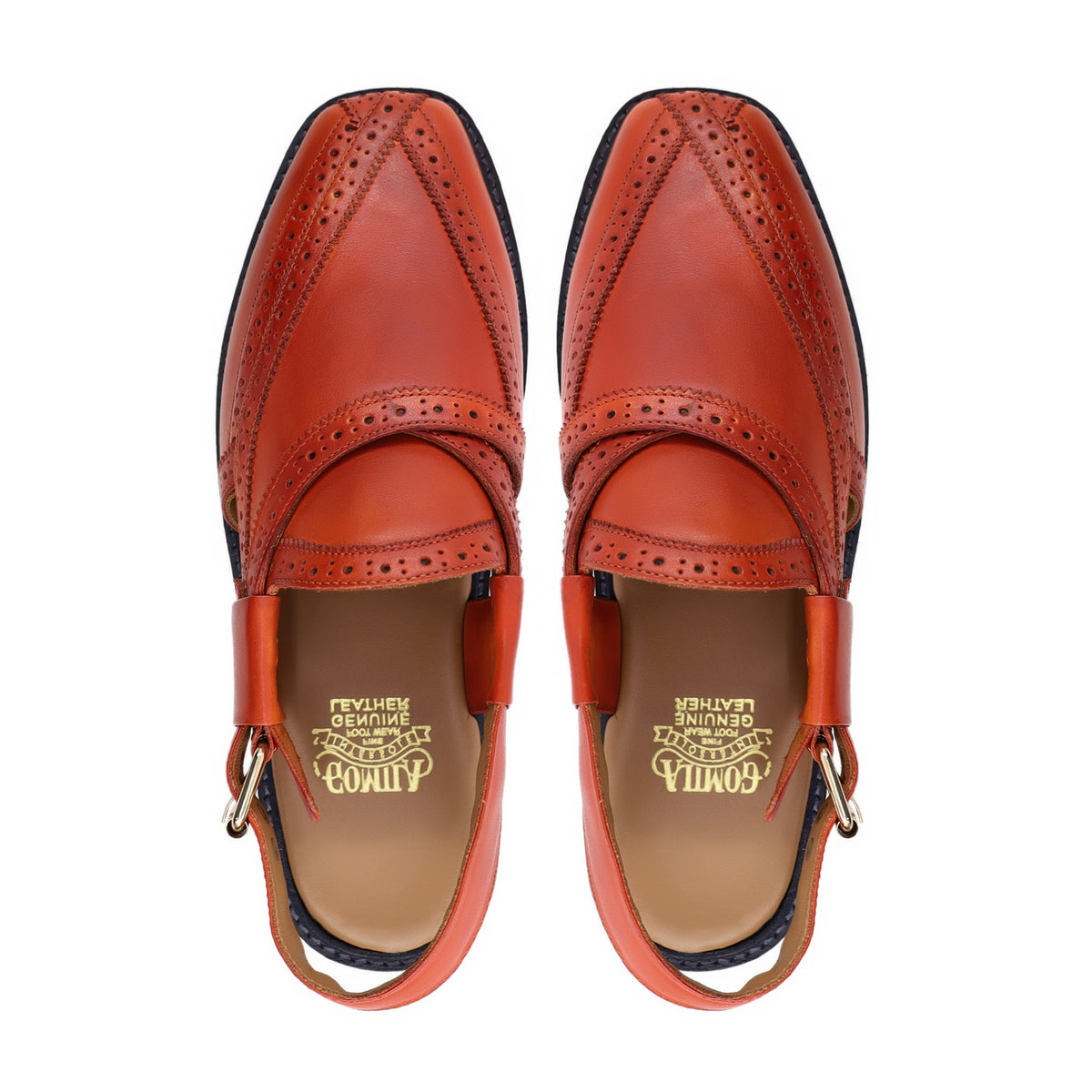 Cherkasy - Men's Tan Calf Leather Sandal