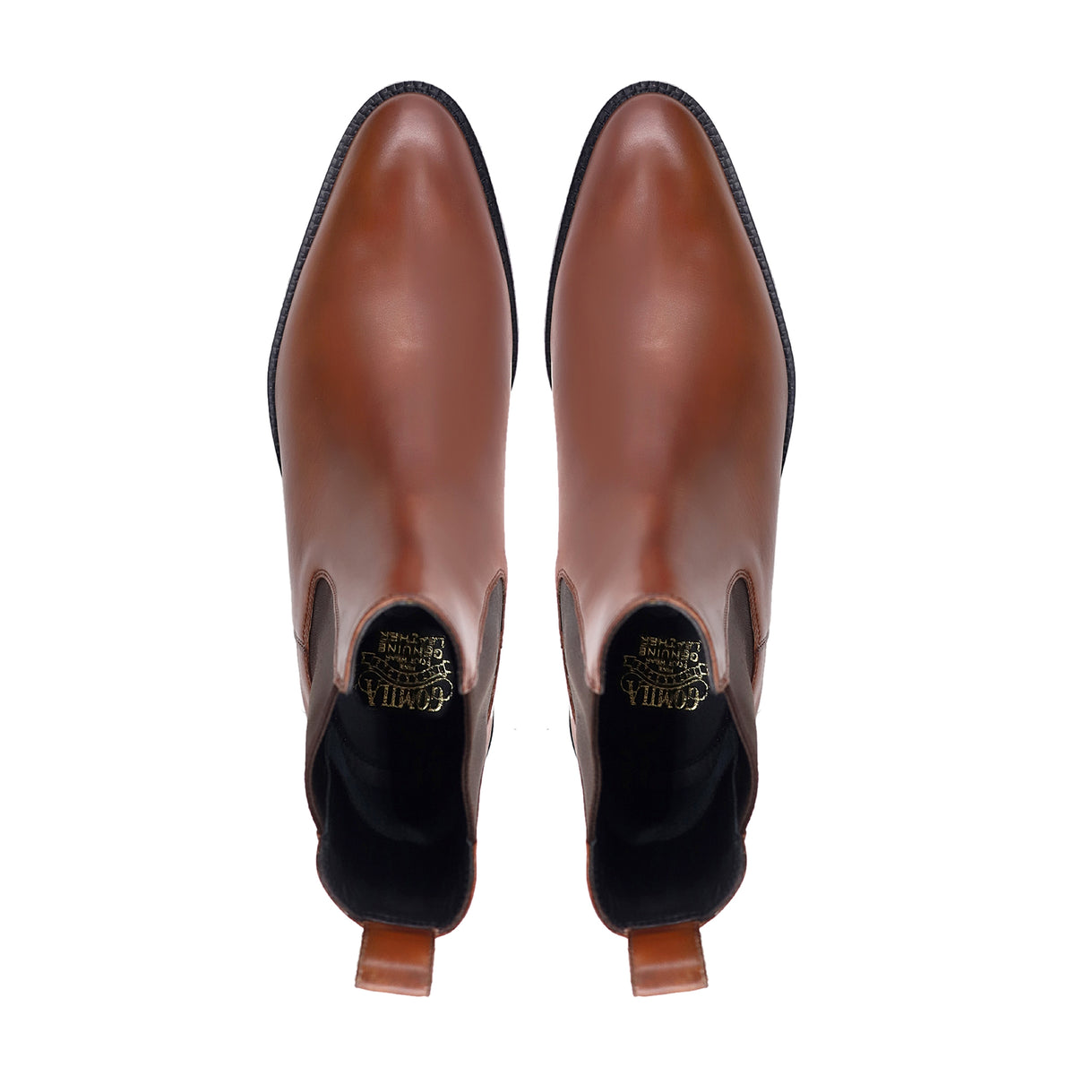 Anton - Men's Tan Calf Leather Chelsea Boot
