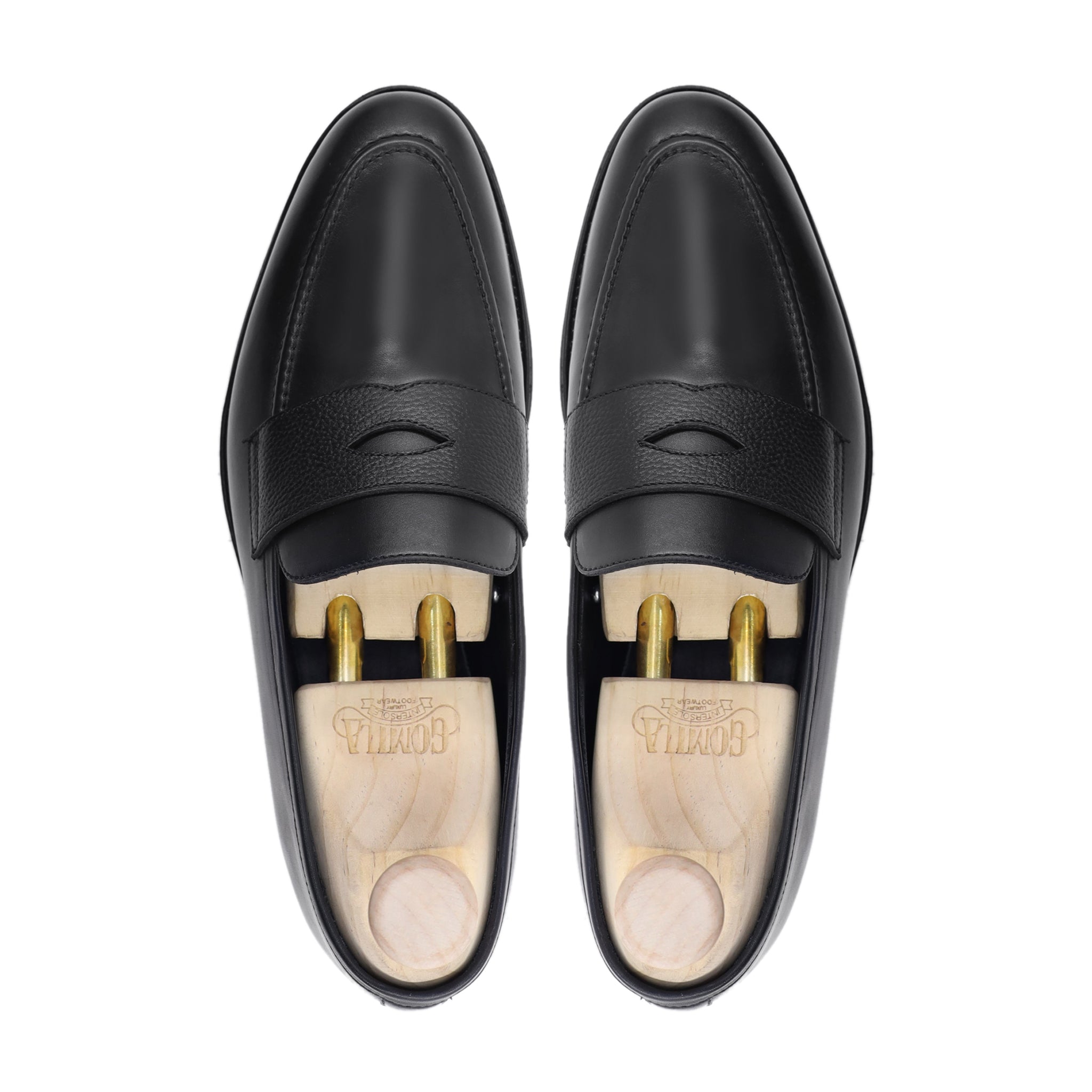 Gokmen - Men's Black Calf Leather Loafer
